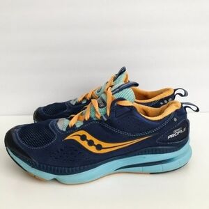 Saucony Grid Profile Women's Running Sneakers Blue Orange Light Blue Trainer